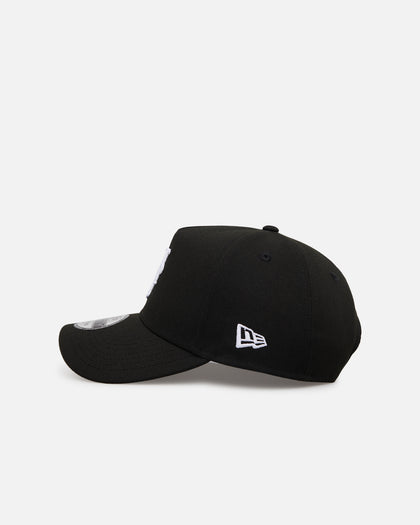 New Era New York Mets 'Black' 9FORTY A-Frame Snapback Black/White