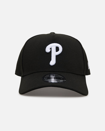 New Era Philadelphia Phillies 'Black' 9FORTY A-Frame Snapback Black/White
