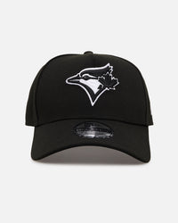 New Era Toronto Blue Jays 'Black' 9FORTY A-Frame Snapback Black/White