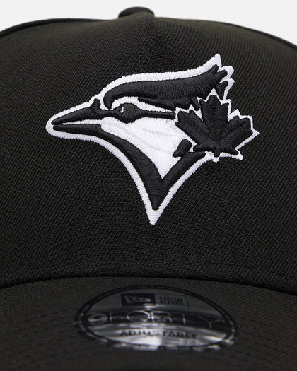New Era Toronto Blue Jays 'Black' 9FORTY A-Frame Snapback Black/White