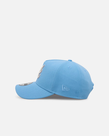 New Era Atlanta Braves 'Black Sky Blue' 9FORTY A-Frame Snapback Sky Blue