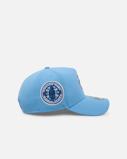 New Era Chicago Cubs 'Black Sky Blue' 9FORTY A-Frame Snapback Sky Blue