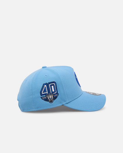 New Era Edmonton Oilers 'Black Sky Blue' 9FORTY A-Frame Snapback Sky Blue