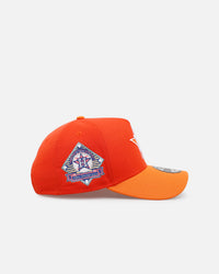 New Era Houston Astros 'Original Team Colours Two Toned' 9FORTY A-Frame Snapback Original Team Colours