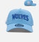 New Era Minnesota Timberwolves 'Black Sky Blue' 9FORTY A-Frame Snapback Sky Blue