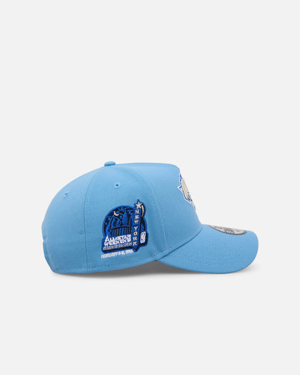 New Era New York Knicks 'Black Sky Blue' 9FORTY A-Frame Snapback Sky Blue