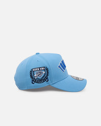 New Era Oklahoma City Thunder 'Black Sky Blue' 9FORTY A-Frame Snapback Sky Blue