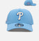 New Era Philadelphia Phillies 'Black Sky Blue' 9FORTY A-Frame Snapback Sky Blue