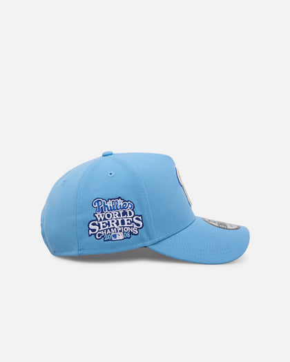 New Era Philadelphia Phillies 'Black Sky Blue' 9FORTY A-Frame Snapback Sky Blue