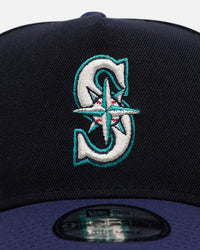 New Era Seattle Mariners 'Original Team Colours Two Toned' 9FORTY A-Frame Snapback Original Team Colours