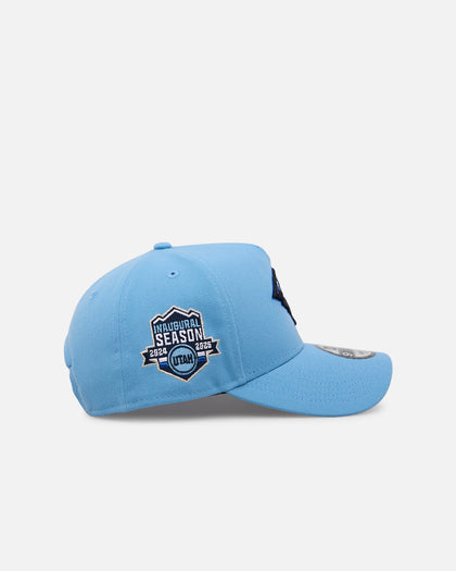 New Era Utah Mammoth 'Black Sky Blue' 9FORTY A-Frame Snapback Sky Blue