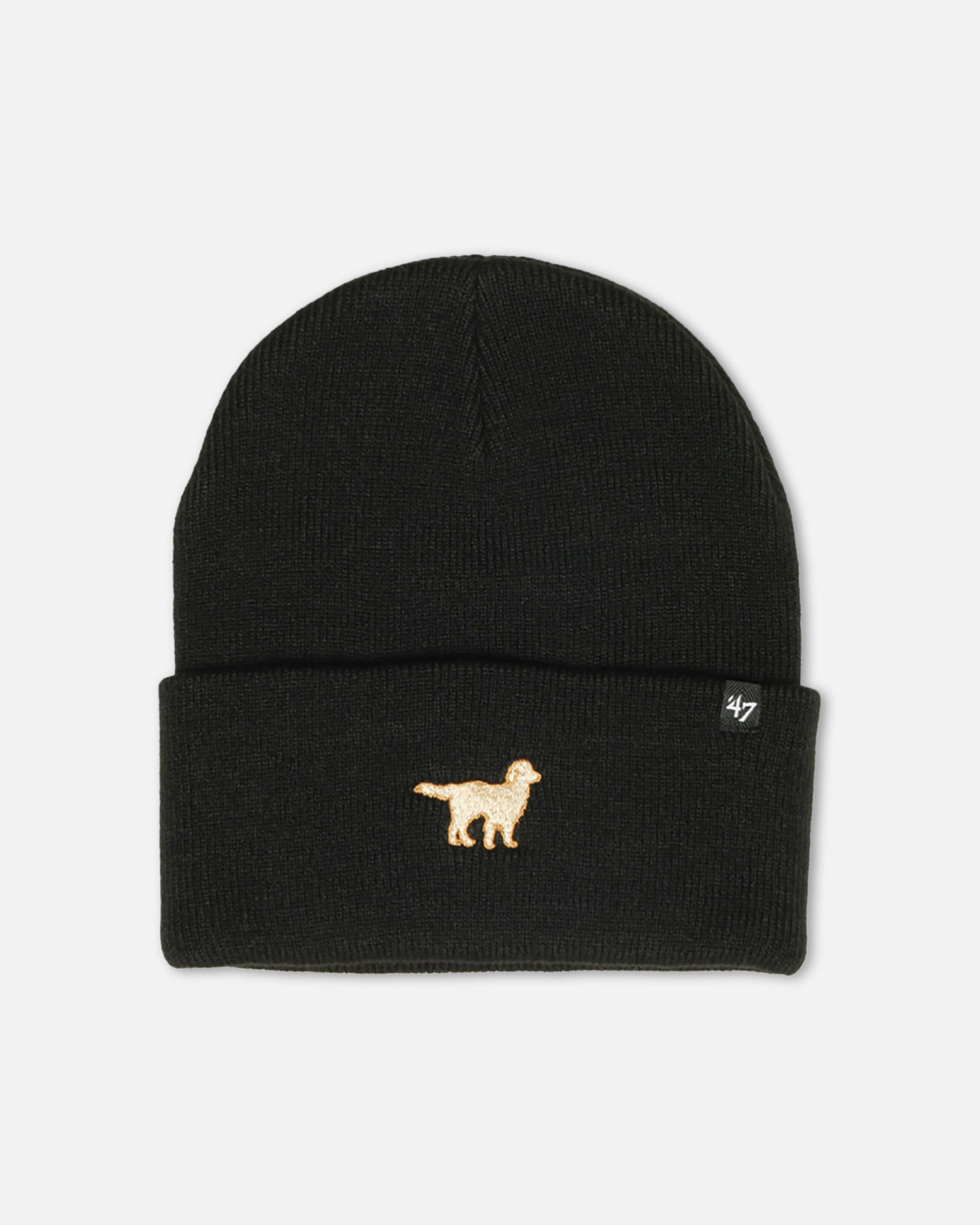 47 Brand Golden Retriever 'Dog Collection' 47 Beanie Black