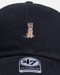 47 Brand German Shepard 'Dog Collection' 47 Clean Up Strapback Black