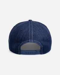 New Era Los Angeles Dodgers 'Navy Denim' 9FORTY A-Frame Snapback Denim