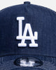 New Era Los Angeles Dodgers 'Navy Denim' 9FORTY A-Frame Snapback Denim