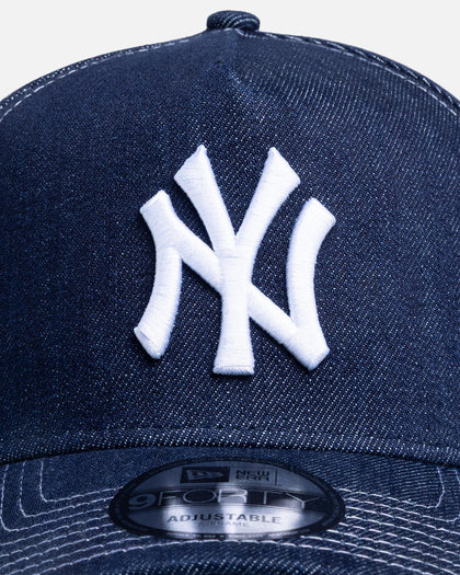 New Era New York Yankees 'Navy Denim' 9FORTY A-Frame Snapback Denim