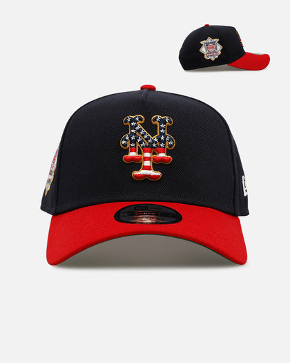 New Era New York Mets 'Forth Of July' 9FORTY A-Frame Snapback Navy/Red