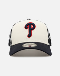 New Era Philadelphia Phillies 'Forth Of July' 9FORTY A-Frame Snapback Chrome/Navy