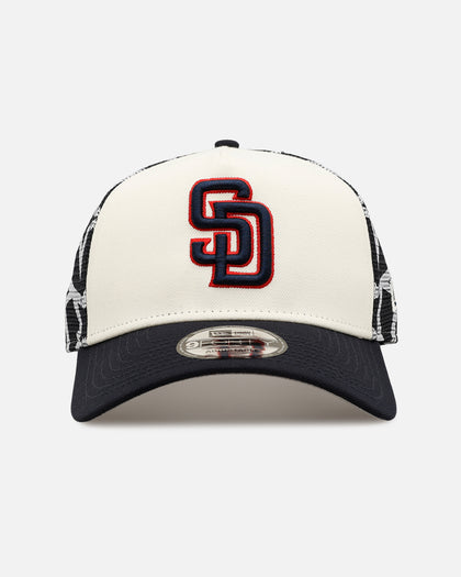 New Era San Diego Padres  'Forth Of July' 9FORTY A-Frame Snapback Chrome/Navy