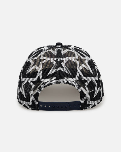 New Era Washington Nationals 'Forth Of July' 9FORTY A-Frame Snapback Chrome/Navy