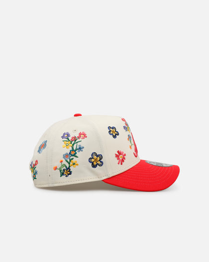New Era Atlanta Braves 9FORTY A-Frame Snapback Pink
