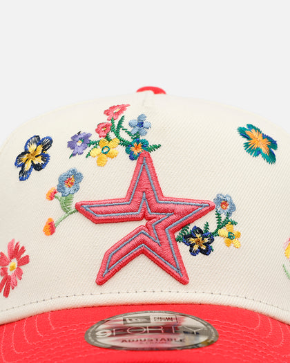 New Era Houston Astros 9FORTY A-Frame Snapback Pink