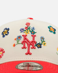 New Era New York Mets 9FORTY A-Frame Snapback Pink