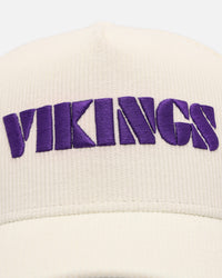 New Era Minnesota Vikings 'NFL Kickoff Cord' 9FORTY A-Frame Snapback Official Team Color