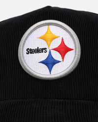 New Era Pittsburgh Steelers 'NFL Kickoff Cord' 9FORTY A-Frame Snapback Official Team Color