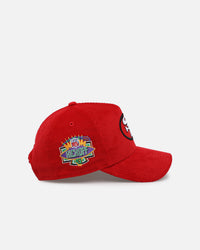 New Era San Francisco 49ers 'NFL Kickoff Cord' 9FORTY A-Frame Snapback Official Team Color
