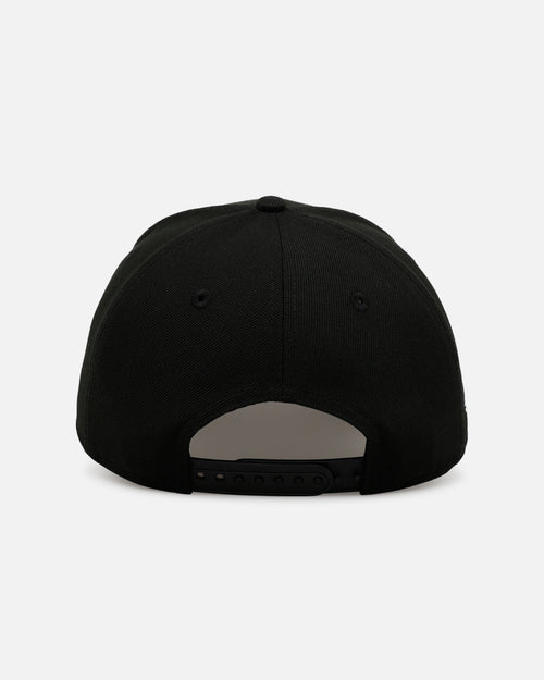Saint Morta x New Era Logo 9FORTY A-Frame Snapback Black