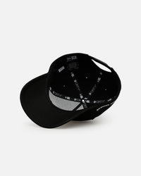 Saint Morta x New Era Logo 9FORTY A-Frame Snapback Black