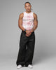 Loiter Hybrid Tank Pink Plaid