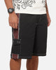 Ed Hardy Fury Shorts Plum/Black