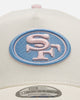 New Era San Francisco 49ers 'Pastel' 9FORTY A-Frame Snapback Chrome White