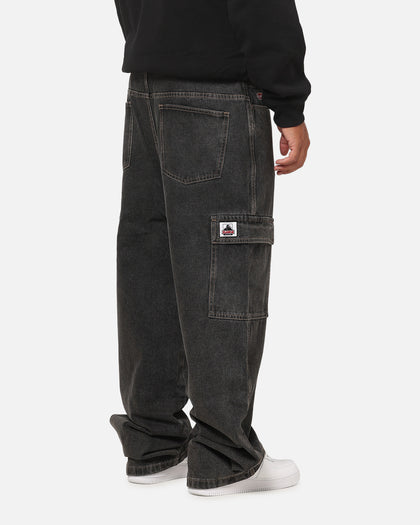 X-Large Baggy Cargo Bull Denim 91 Pants Black