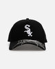 New Era Chicago White Sox 'Spider Web Visor' 9FORTY A-Frame Snapback Black