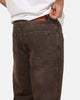 Carre Union Straight Fit Jeans Washed Brown