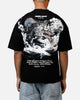 Criminal Damage Dragon Wave T-Shirt Black