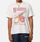 Queensland Ruby League Queensland Maroons Flaming Ball T-Shirt Silver Marle