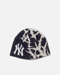 New Era New York Yankees Lightning Knit Skully Dark Blue