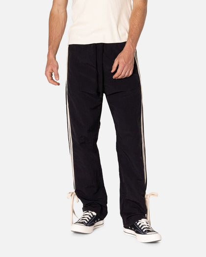 MNML Tied Stripe Track Pants Black