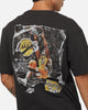 Mitchell & Ness Los Angeles Lakers Shaquille O'Neal Ripped Player T-Shirt Washed Black