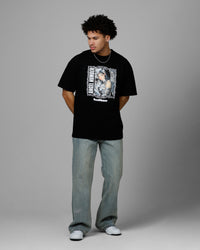 Loiter Angel Number Vintage T-Shirt Black