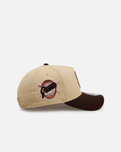 New Era San Francisco Giants 'Vintage' 9FORTY A-Frame Snapback Vegas Gold
