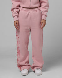 Loiter Women's In Script Sweat Pants Orchid Pink
