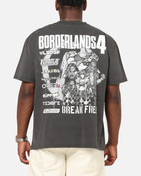 73Studio X Borderlands 4 Break Free T-Shirt Black Wash