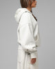 Loiter Pearl Zip Hoodie Off White