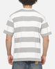 Carre Shoegaze Stripe T-Shirt Grey Marle