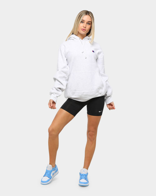 Champion Rev Weave Hoodie Silver